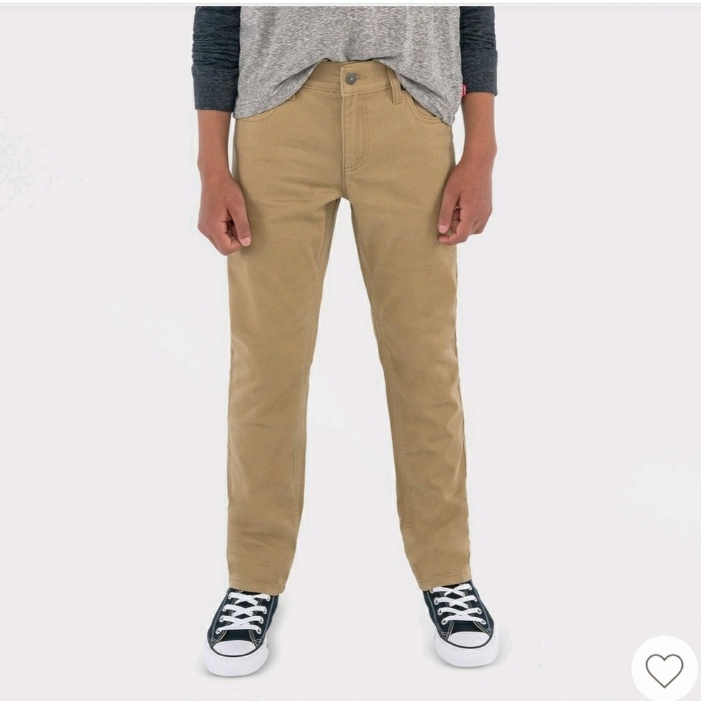 LEVI'S 511 Slim Khaki Jeans Size 12  Adjustable Waist